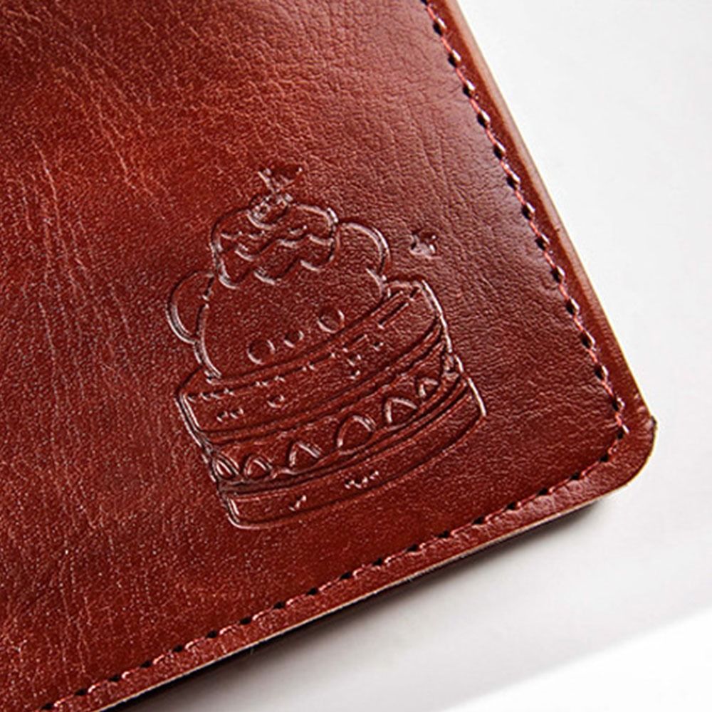Leather Work Notepad - Przenośny notatnik z luźnymi kartkami, 5-ringowy,