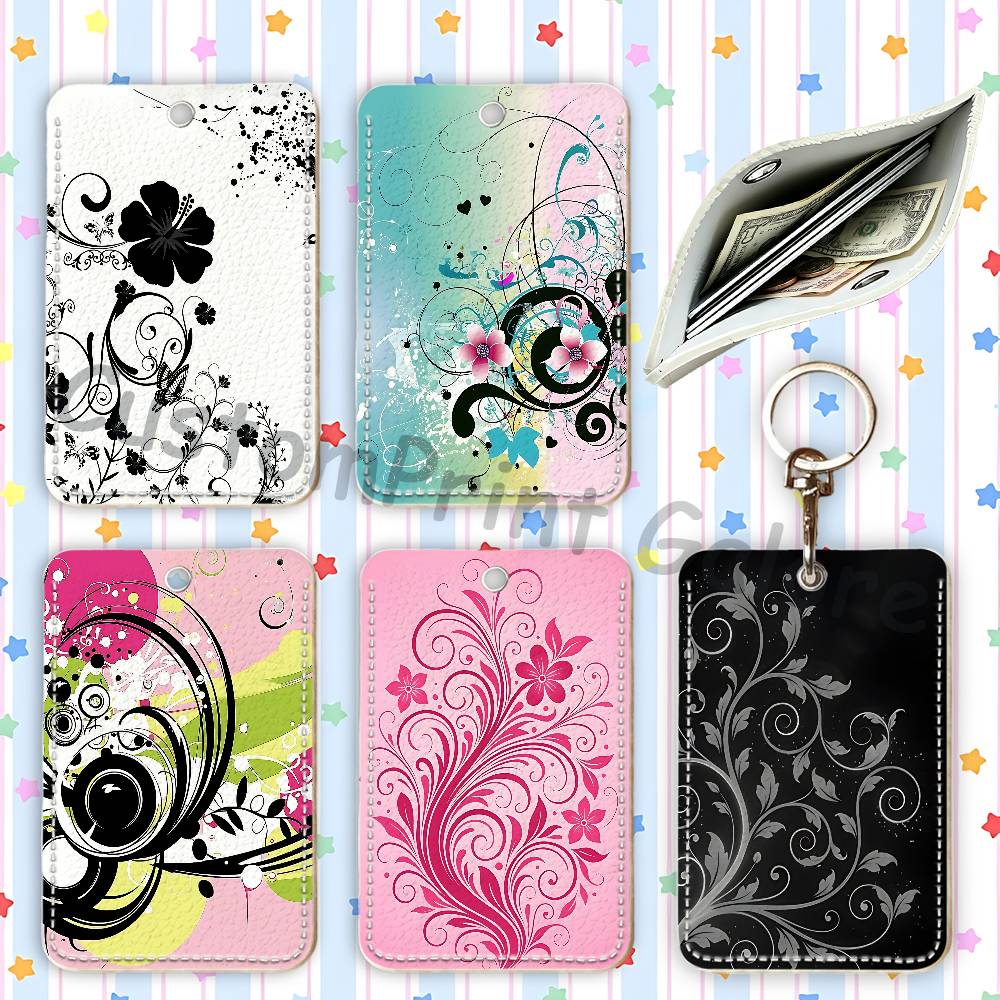 Leather Working - Vectorflourish Floral Metro Frutiger Floral Etui