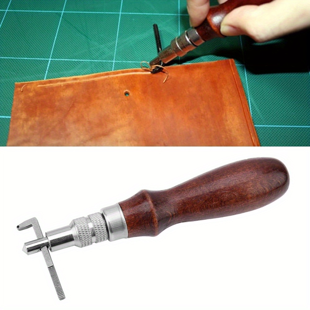 Leatherwork Knife - 1 szt. Regulowany nóż do rowkowania