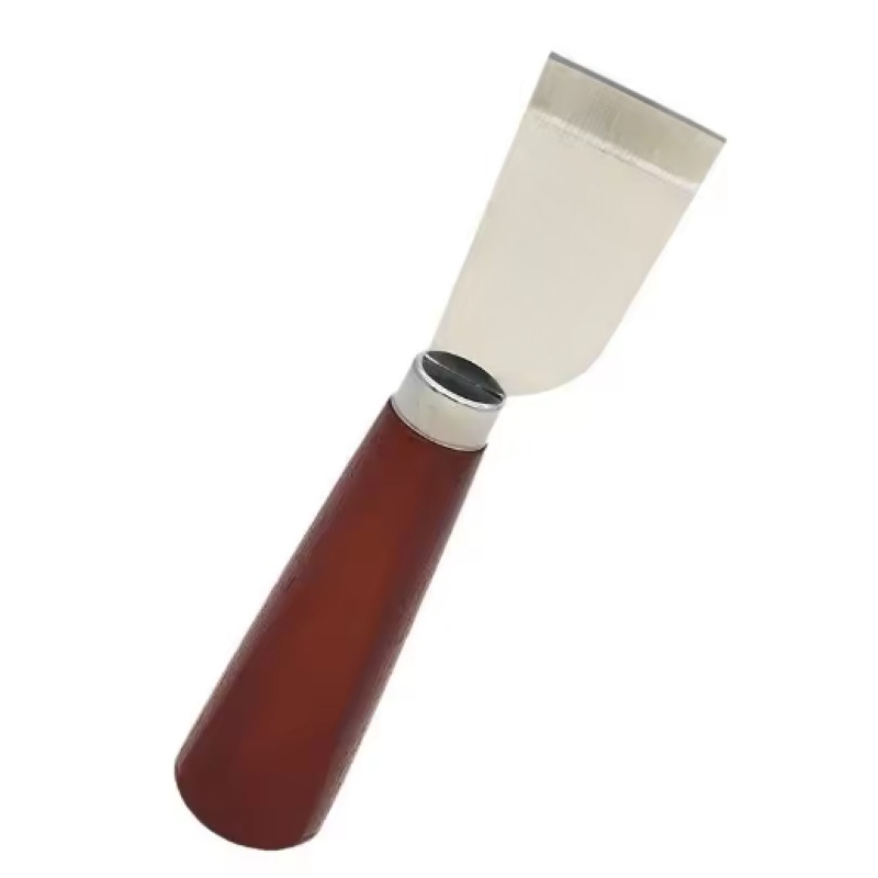 Leatherwork Knife - Nóż do skórzanych wyrobów z drewnianą