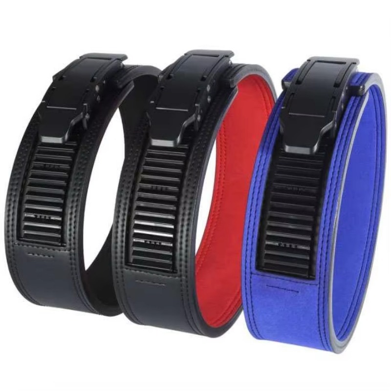 Leather Workout Belt - Nowy Design PR Gym Pas Treningowy