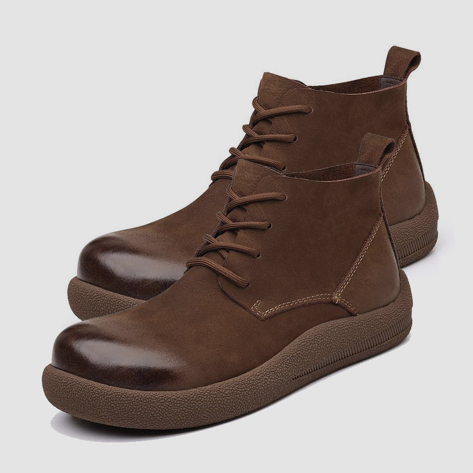 Leather Work Western - Buty robocze ze skóry bydlęcej LIHUAMAO,