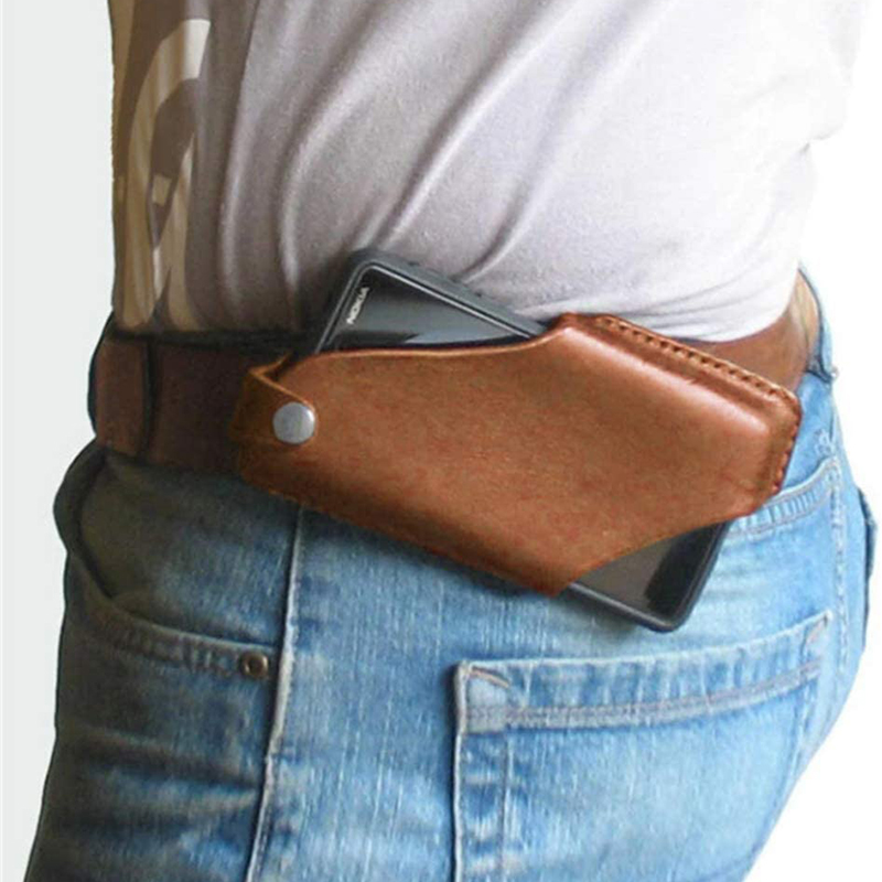 Leather Workout Belt - Vintage Torba na Telefon PU Sztuczna