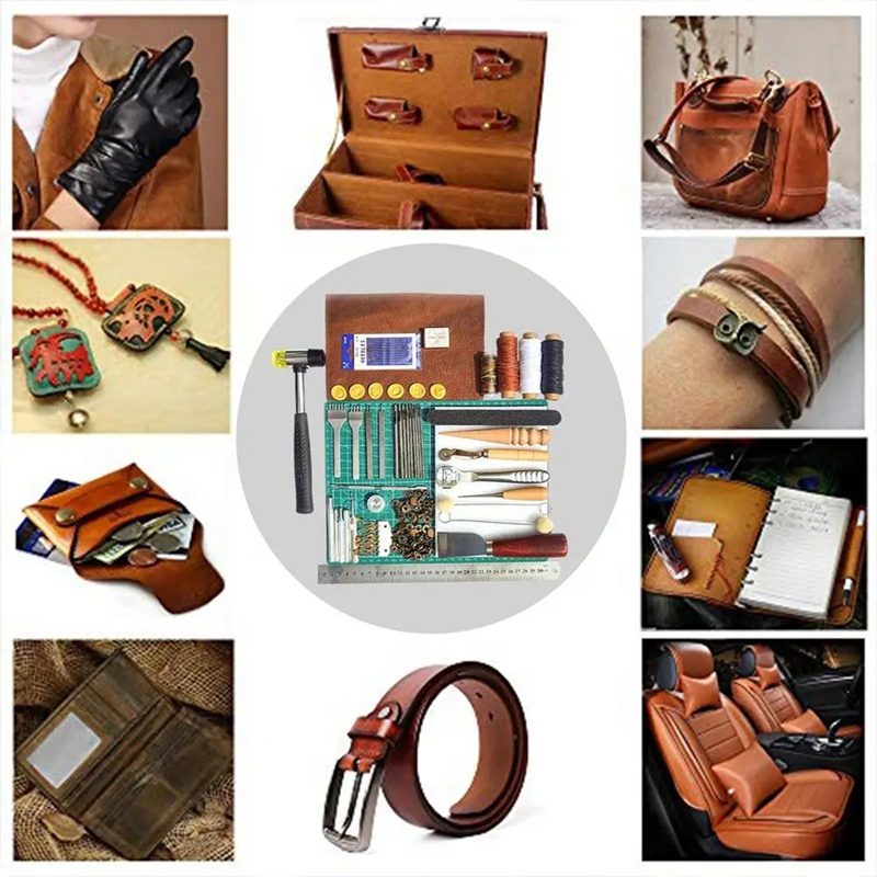 Zestaw narzędzi do skóry Narzę – Leatherwork Manual recenzja i cena