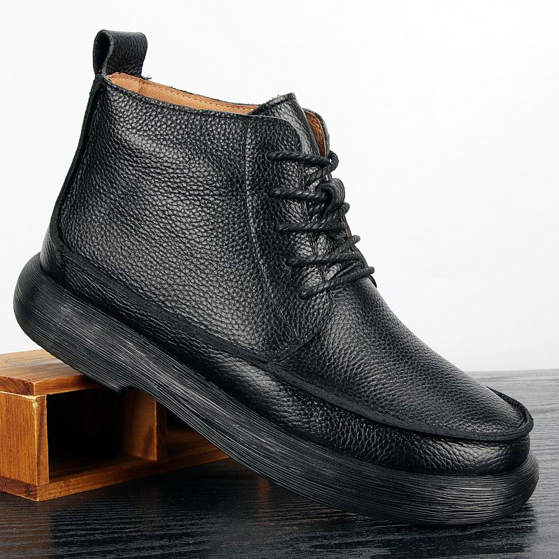 Buty robocze LIHUAMAO, czarne, – Leather Work Western recenzja i cena