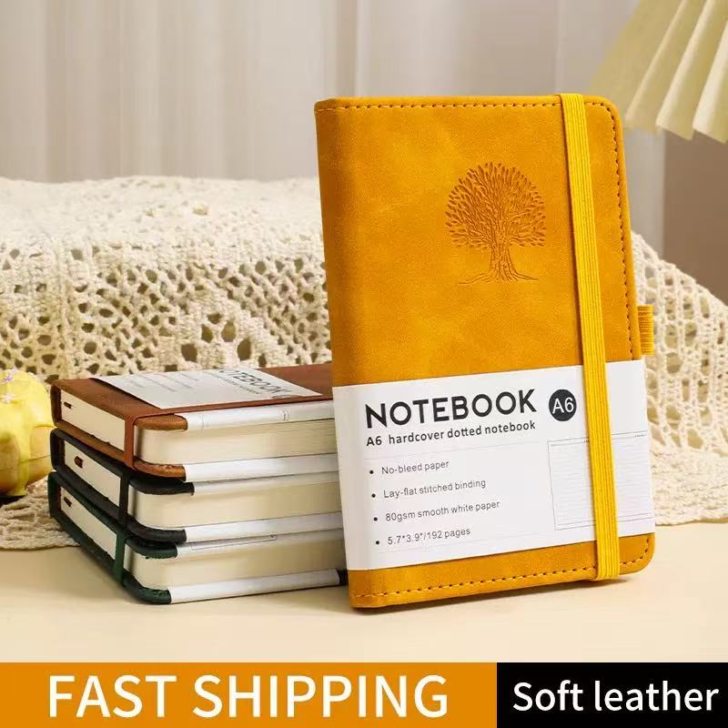 Przenośny notatnik A6 w twarde – Leather Work Notepad recenzja i cena