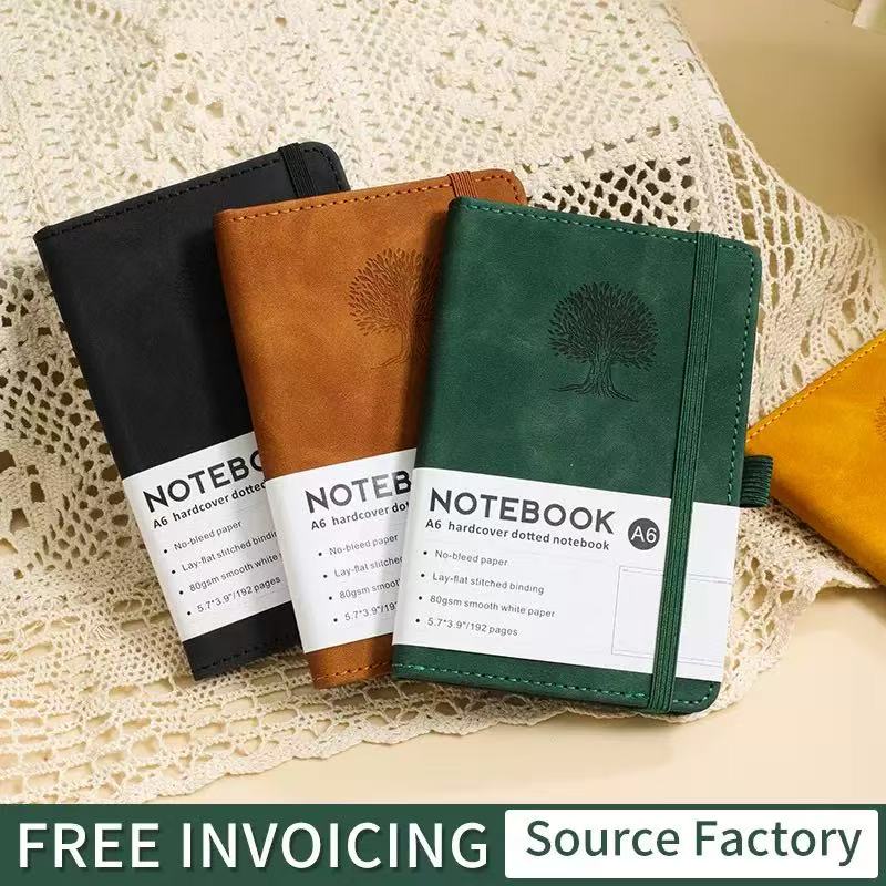 Przenośny notatnik A6 w twarde – Leather Work Notepad recenzja i cena