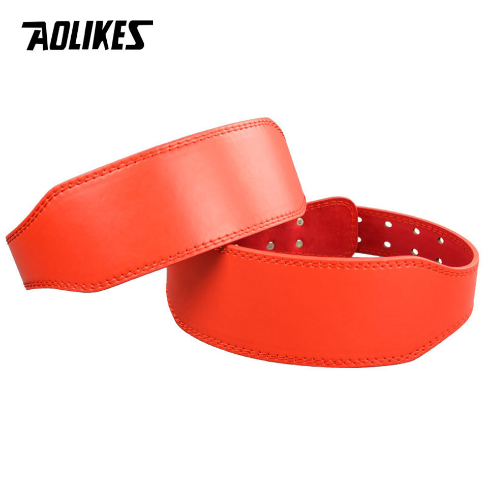 AOLIKES nowy szeroki pas do po – Leather Workout Belt recenzja i cena