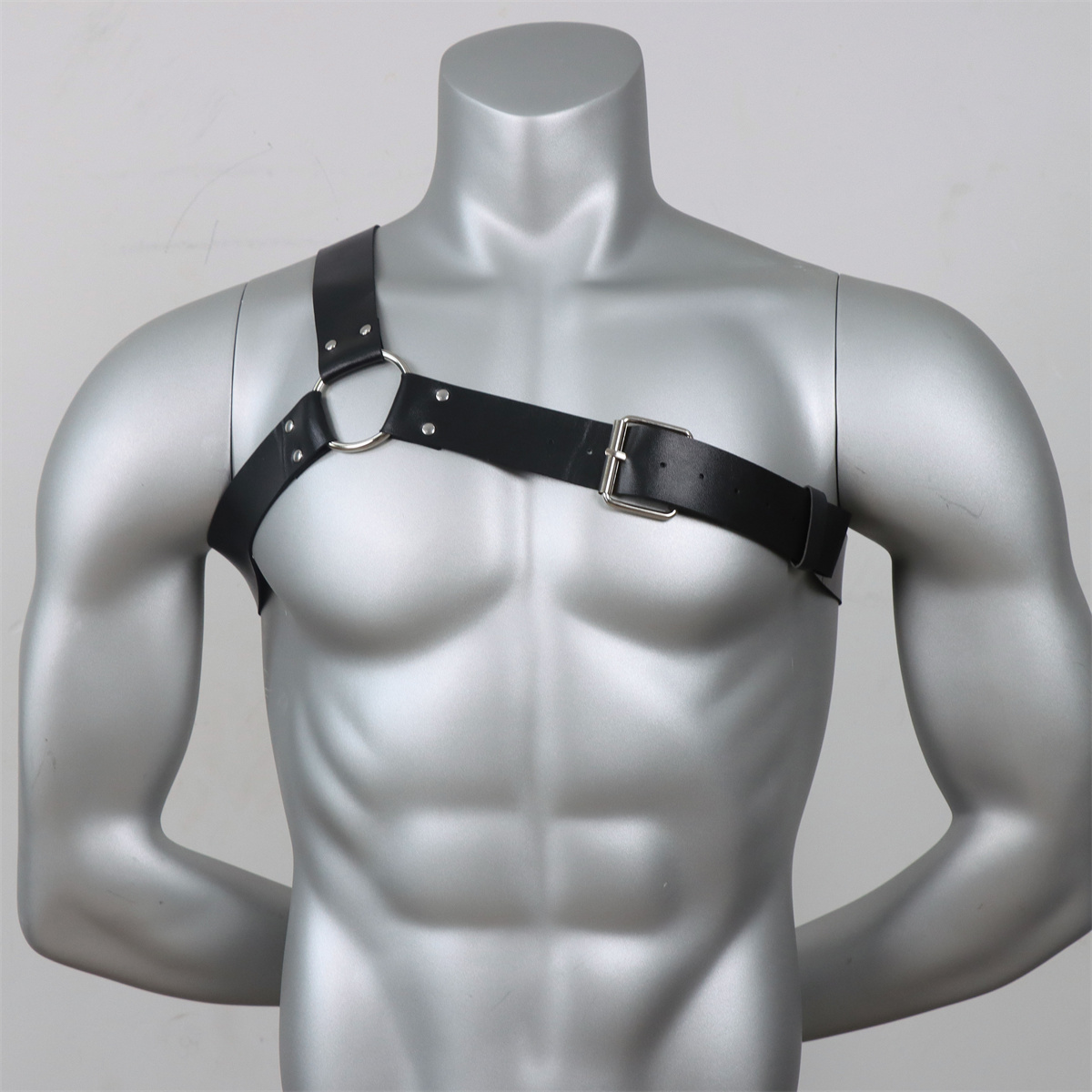 Gotyckie skórzane szelki męski – Leather Work Harness recenzja i cena