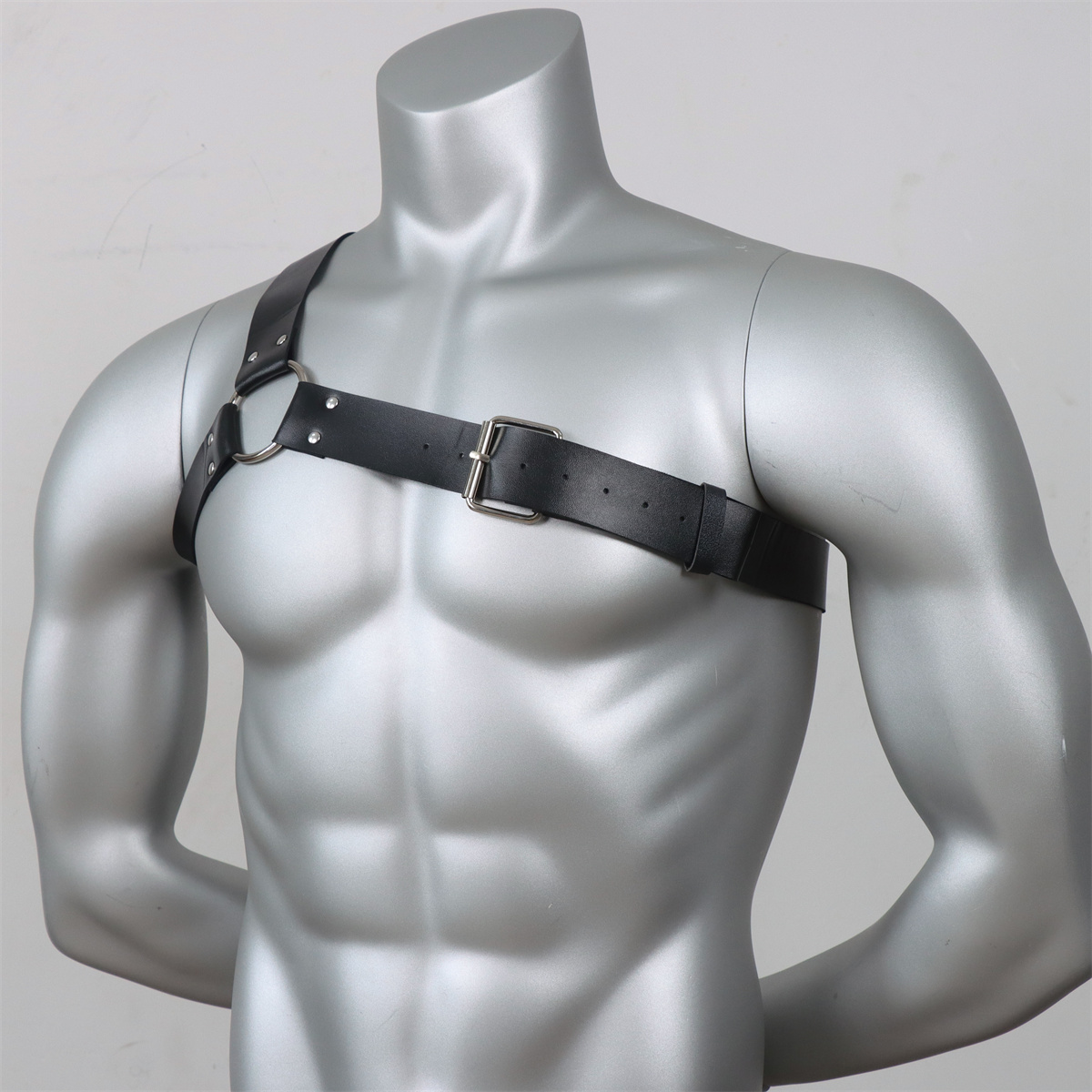 Gotyckie skórzane szelki męski – Leather Work Harness recenzja i cena