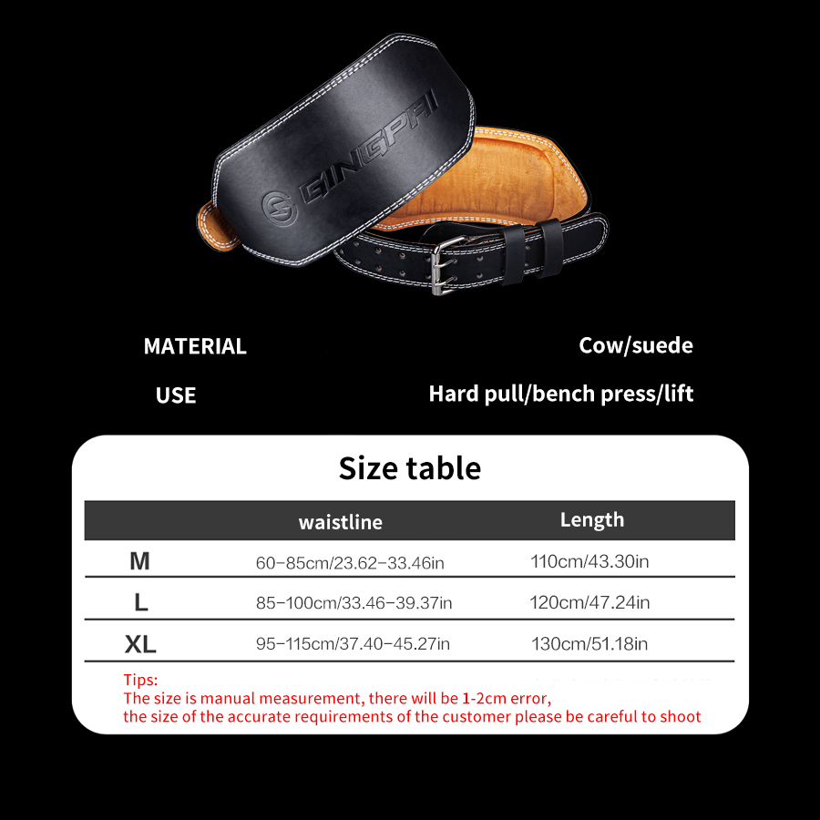 Pasy do podnoszenia ciężarów o – Leather Workout Belt recenzja i cena