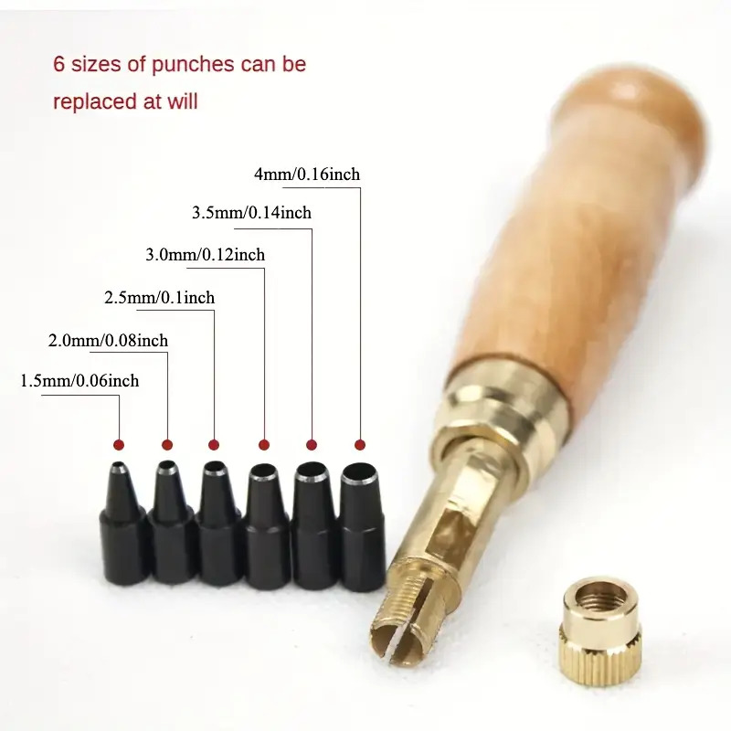 1 zestaw automatycznego dziurk – Leatherwork Punch recenzja i cena