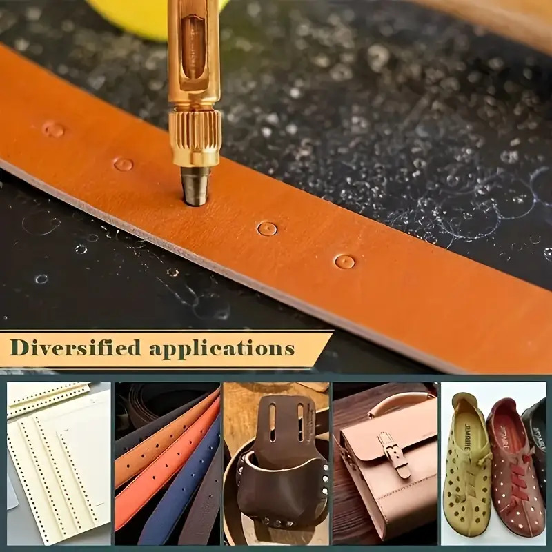 1 zestaw automatycznego dziurk – Leatherwork Punch recenzja i cena