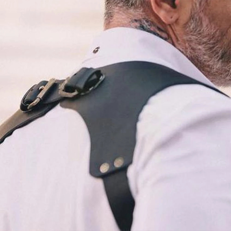 Męskie szelki pasy New Fashion – Leather Work Harness recenzja i cena