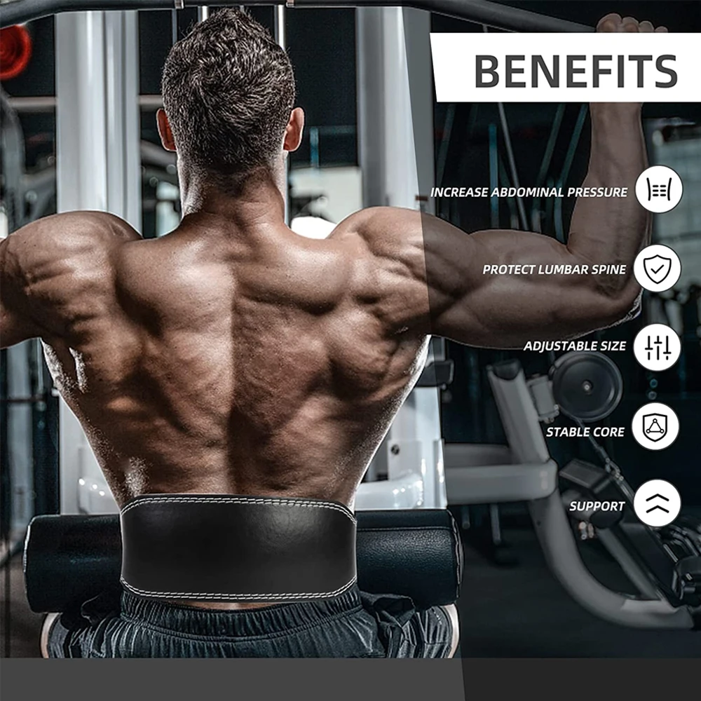 Skórzany pas do podnoszenia ci – Leather Workout Belt recenzja i cena