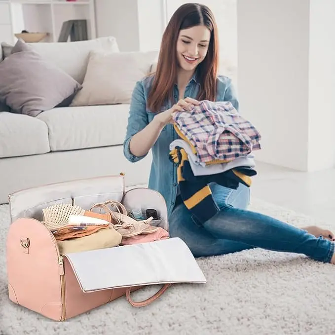 2025 Nowa damska wodoodporna t – Leather Work Duffle Bag recenzja i cena
